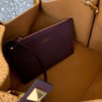 Valentino Medium Shopping Bag In Synthetic Raffia